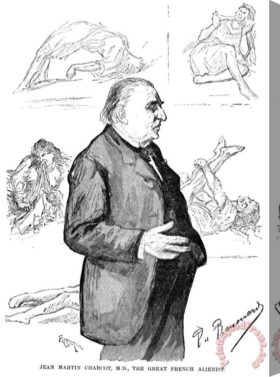 Others Jean Martin Charcot Stretched Canvas Painting / Canvas Art