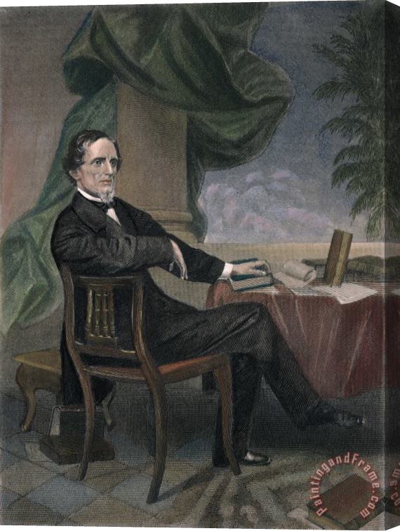 Others Jefferson Davis Stretched Canvas Painting / Canvas Art
