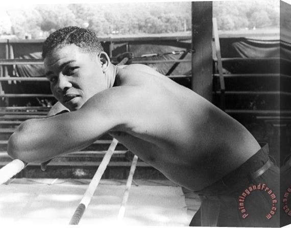 Others Joe Louis (1914-1981) Stretched Canvas Painting / Canvas Art