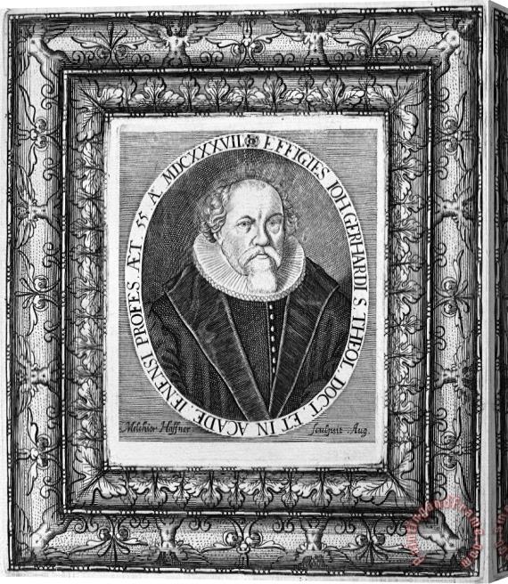 Others Johann Gerhard (1582-1637) Stretched Canvas Print / Canvas Art