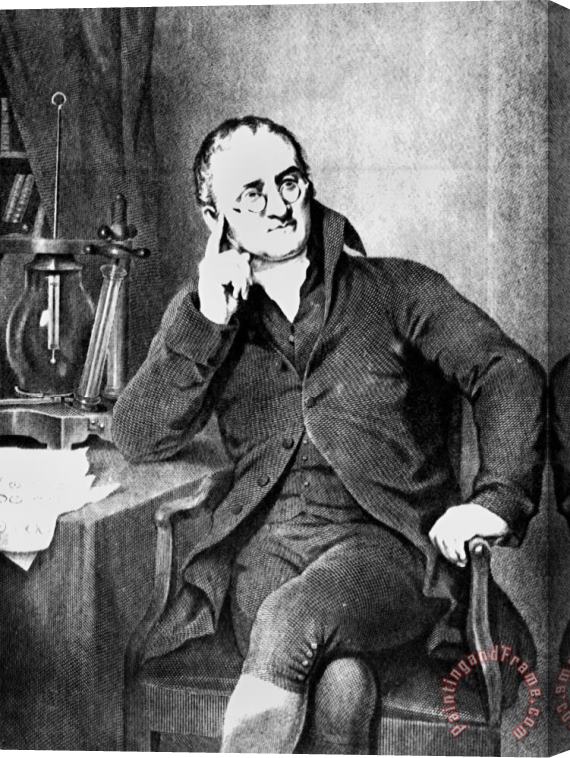 Others John Dalton (1766-1844) Stretched Canvas Painting / Canvas Art