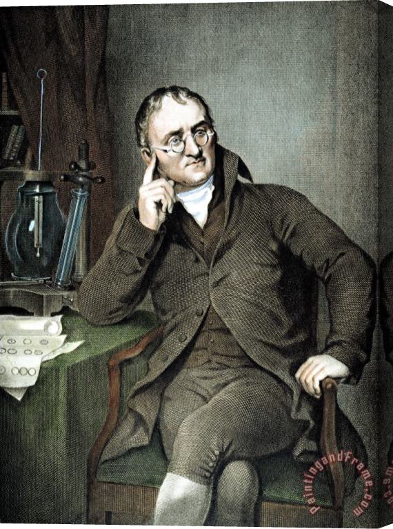 Others John Dalton (1766-1844) Stretched Canvas Painting / Canvas Art