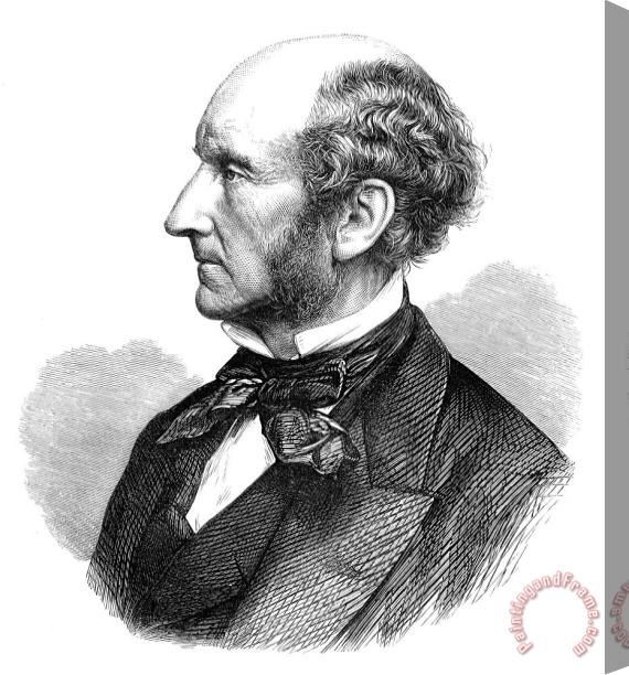 Others John Stuart Mill Stretched Canvas Painting / Canvas Art