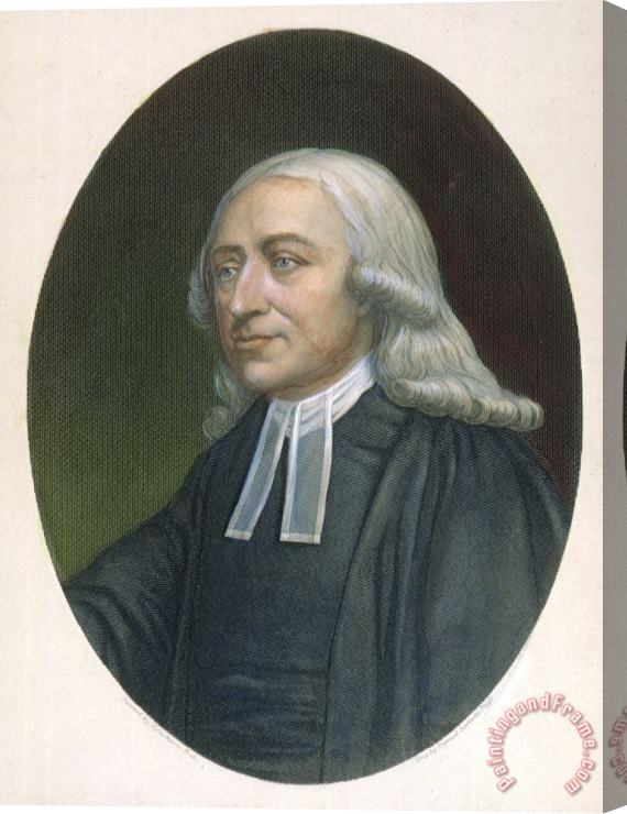Others John Wesley (1703-1791) Stretched Canvas Painting / Canvas Art