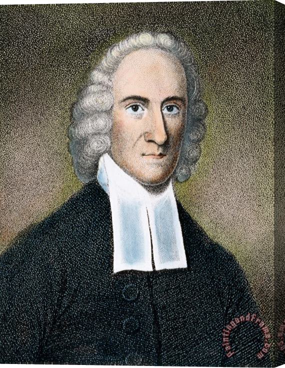 Others Jonathan Edwards Stretched Canvas Print / Canvas Art