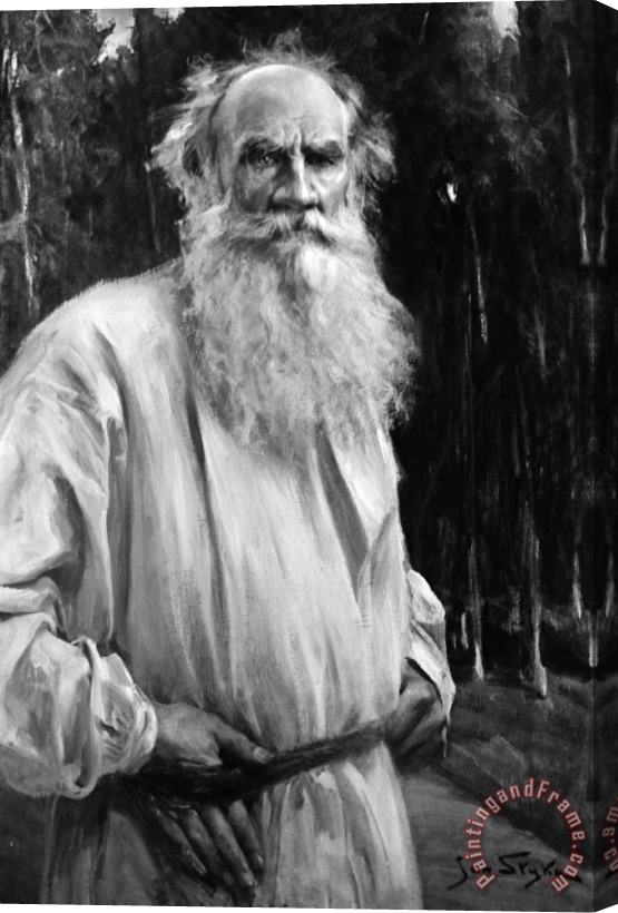 Others Leo Tolstoy (1828-1910) Stretched Canvas Print / Canvas Art