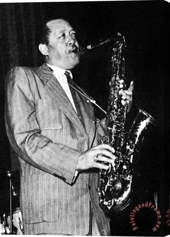 Others Lester Young (1909-1959) Stretched Canvas Painting / Canvas Art