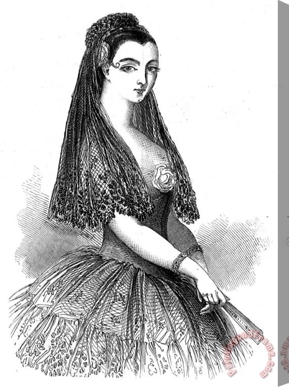 Others Lola Montez (1818-1861) Stretched Canvas Print / Canvas Art
