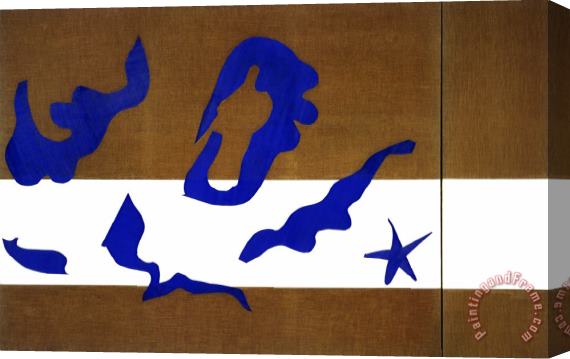 Others Matisse: The Swimming Pool Stretched Canvas Painting / Canvas Art