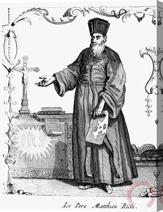 Others Matteo Ricci (1552-1610) Stretched Canvas Print / Canvas Art