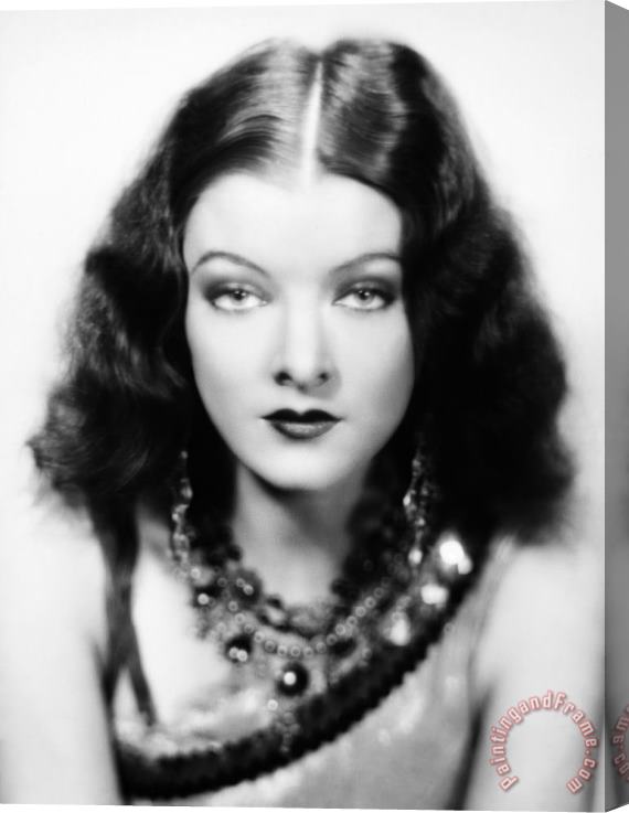 Others Myrna Loy (1905-1993) Stretched Canvas Painting / Canvas Art