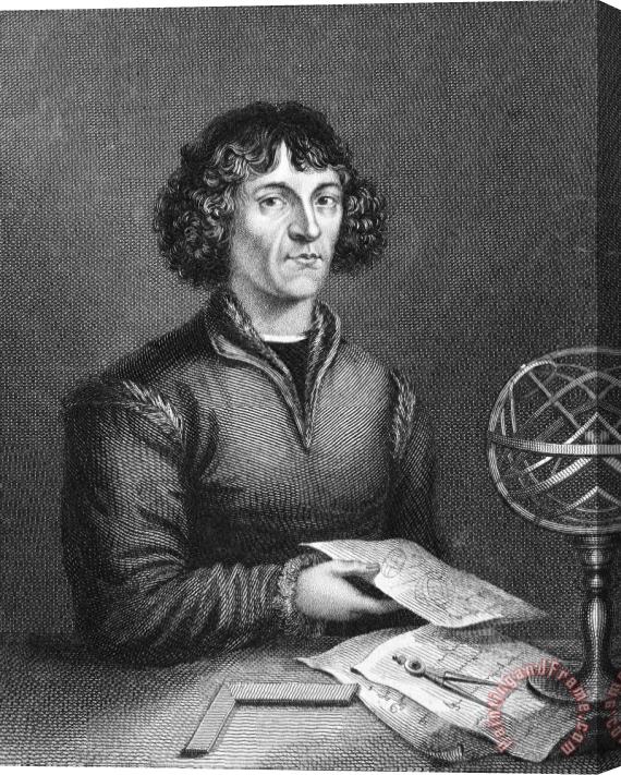 Others Nicolaus Copernicus Stretched Canvas Print / Canvas Art