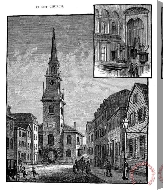 Others Old North Church, 1775 Stretched Canvas Print / Canvas Art