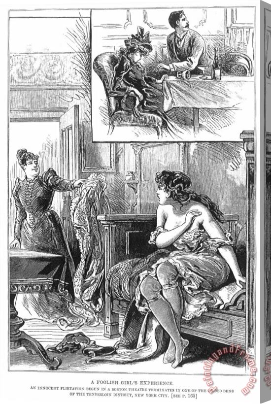 Others Prostitution, 1892 Stretched Canvas Print / Canvas Art