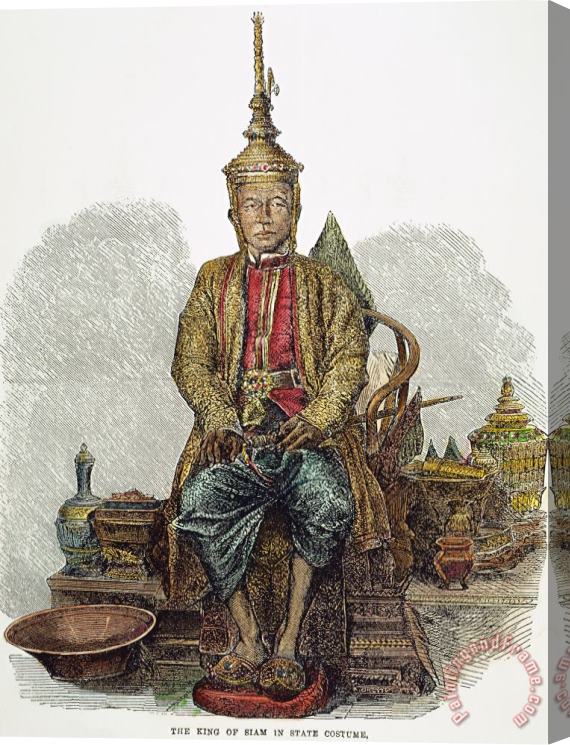 Others Rama Iv (1804-1868) Stretched Canvas Print / Canvas Art