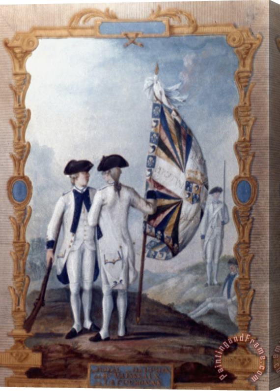 Others Revolutionary War, 1780 Stretched Canvas Painting / Canvas Art