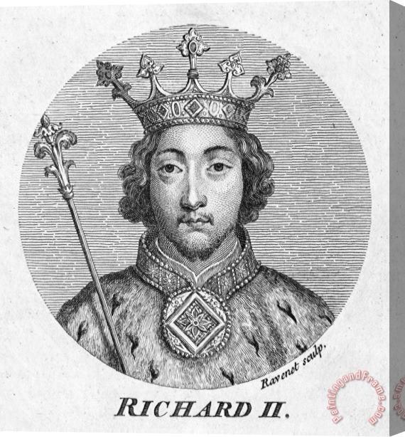 Others Richard II (1367-1400) Stretched Canvas Print / Canvas Art