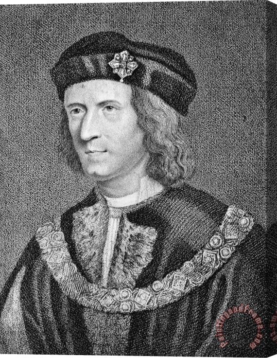 Others Richard IIi (1452-1485) Stretched Canvas Print / Canvas Art