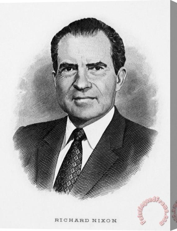 Others Richard Nixon (1913-1994) Stretched Canvas Painting / Canvas Art