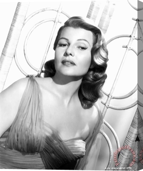Others Rita Hayworth (1918-1987) Stretched Canvas Print / Canvas Art