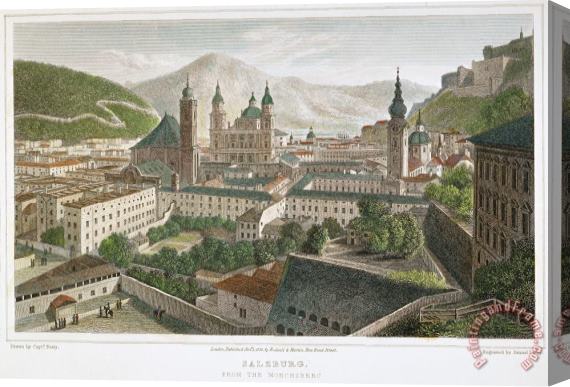 Others Salzburg, Austria, 1823 Stretched Canvas Painting / Canvas Art