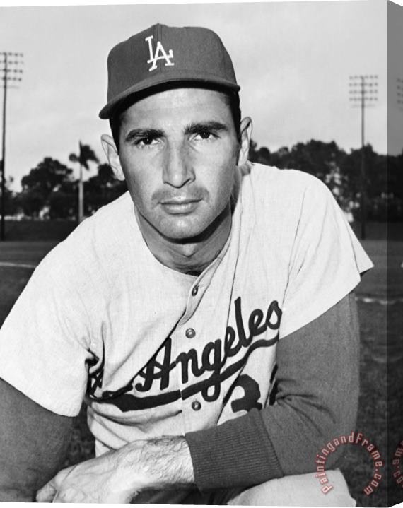 Others Sandy Koufax (1935- ) Stretched Canvas Painting / Canvas Art