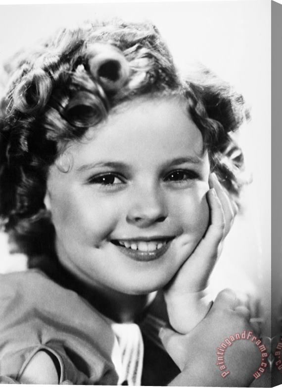 Others Shirley Temple (1928- ) Stretched Canvas Print / Canvas Art