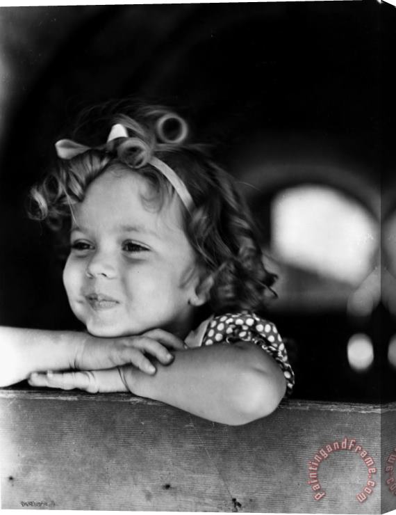 Others Shirley Temple (1928- ) Stretched Canvas Print / Canvas Art