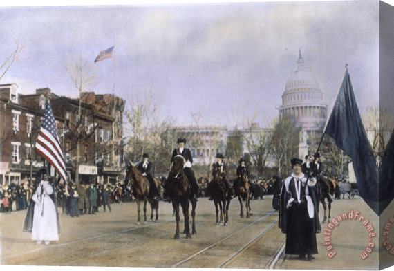 Others Suffrage Parade, 1913 Stretched Canvas Print / Canvas Art