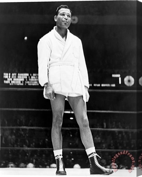 Others Sugar Ray Robinson Stretched Canvas Painting / Canvas Art