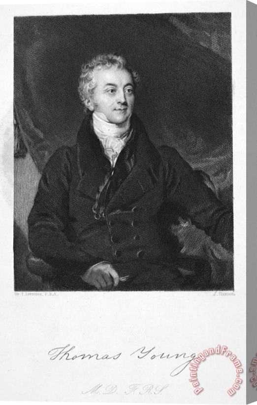 Others Thomas Young (1773-1829) Stretched Canvas Painting / Canvas Art