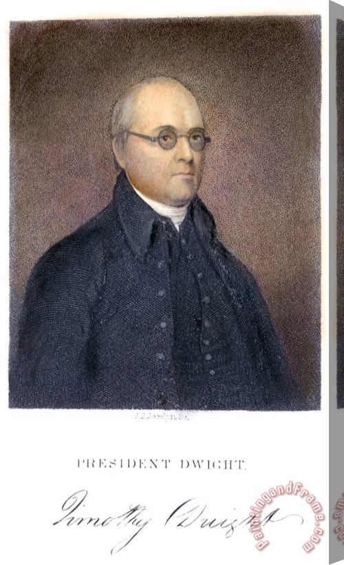 Others Timothy Dwight (1752-1817) Stretched Canvas Painting / Canvas Art