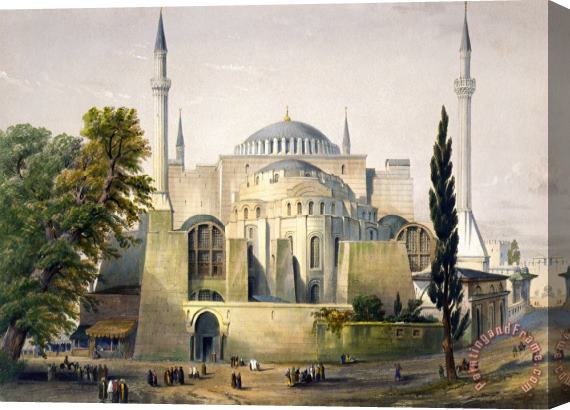 Others Turkey: Hagia Sophia, 1852 Stretched Canvas Print / Canvas Art