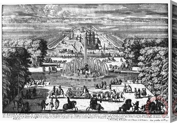 Others Versailles: Gardens, 1685 Stretched Canvas Painting / Canvas Art