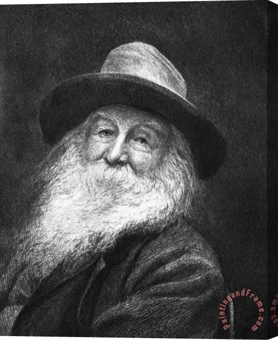 Others Walt Whitman (1819-1892) Stretched Canvas Painting / Canvas Art