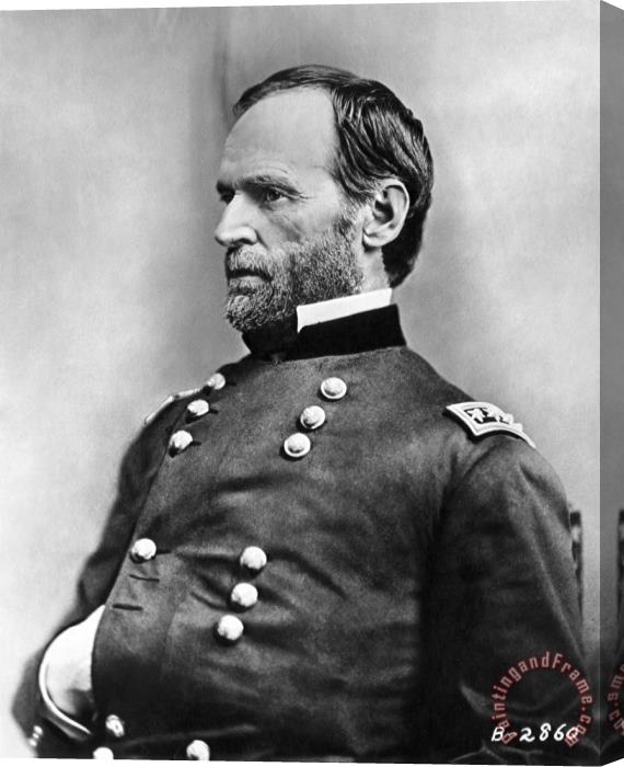 Others William Tecumseh Sherman Stretched Canvas Print / Canvas Art