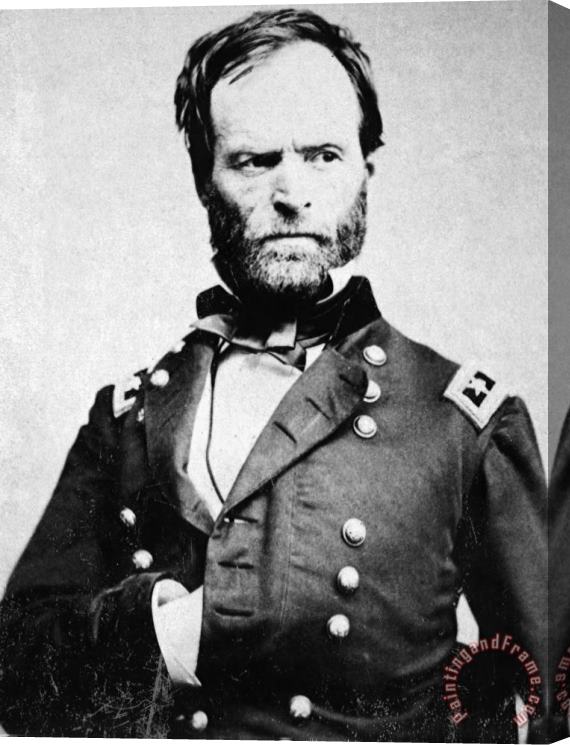 Others William Tecumseh Sherman Stretched Canvas Print / Canvas Art