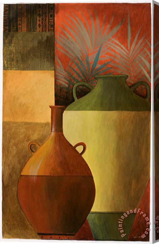 Pablo Esteban Chinese Urn 1 Stretched Canvas Painting / Canvas Art