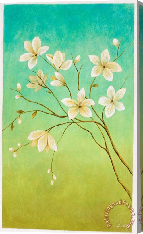 Pablo Esteban Flower 1 Stretched Canvas Print / Canvas Art