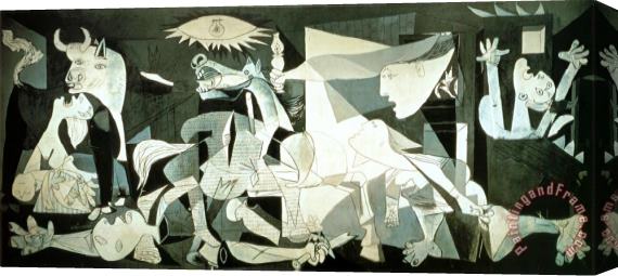 Pablo Picasso Guernica C 1937 Stretched Canvas Painting / Canvas Art