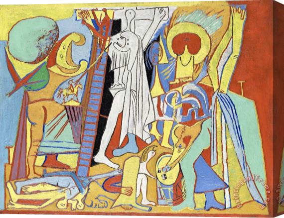Pablo Picasso La Crucifixion Stretched Canvas Print / Canvas Art