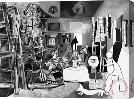 Pablo Picasso Las Meninas Stretched Canvas Painting / Canvas Art