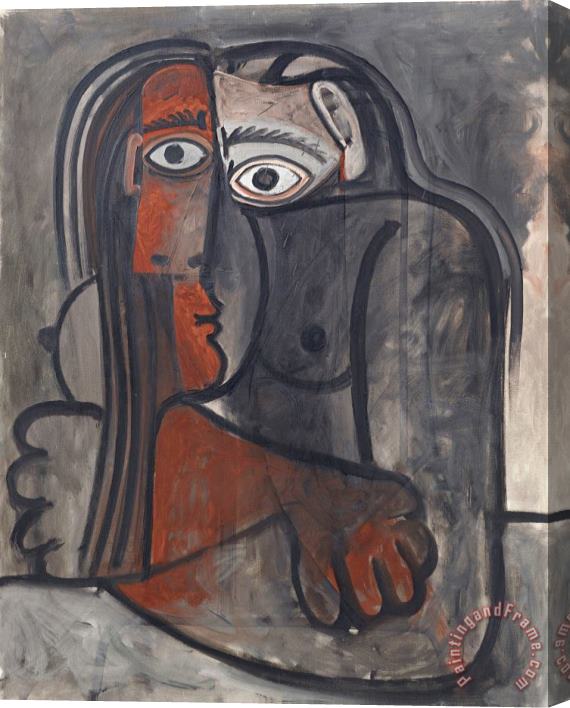 Pablo Picasso Nu Les Bras Croises Stretched Canvas Painting / Canvas Art