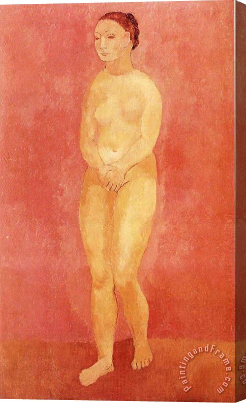 Pablo Picasso Standing Female Nude 1906 Stretched Canvas Print / Canvas Art