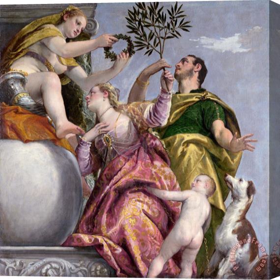 Paolo Caliari Veronese Happy Union Stretched Canvas Painting / Canvas Art