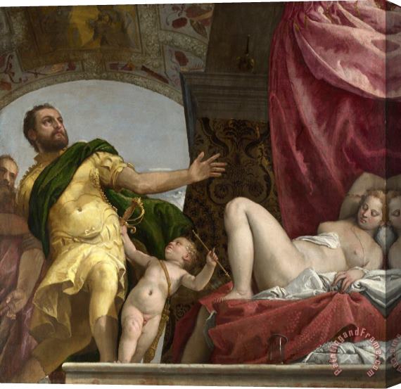 Paolo Caliari Veronese Respect Stretched Canvas Print / Canvas Art