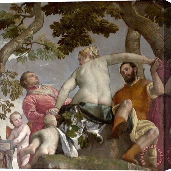 Paolo Caliari Veronese Unfaithfulness Stretched Canvas Print / Canvas Art