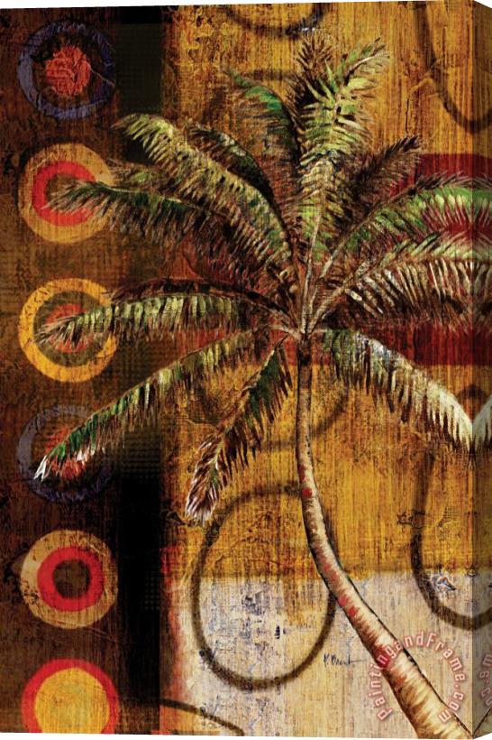 Paul Brent Modern Palm II Stretched Canvas Painting / Canvas Art
