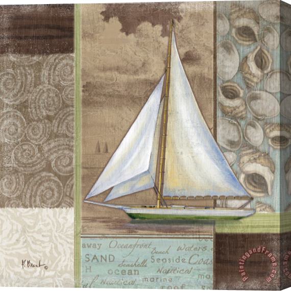 Paul Brent Santa Rosa Boat I Stretched Canvas Print / Canvas Art
