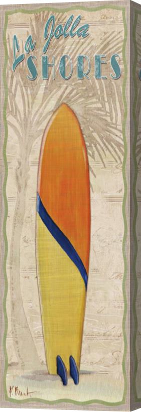 Paul Brent Surf Panel III Stretched Canvas Painting / Canvas Art